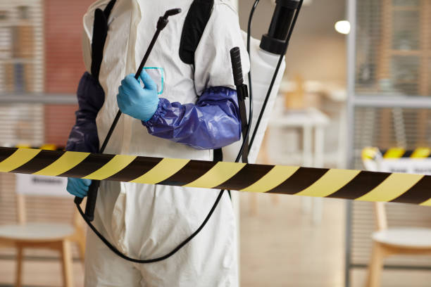 Professional Blood Cleanup technician working in Paoli, IN